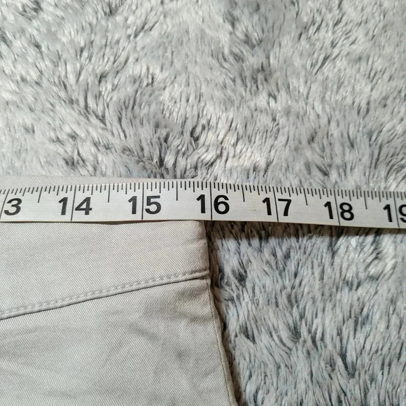 Veronica Beard Gray Pants Carson Moto Size 6 Straight Leg Made in USA - Picture 10 of 11